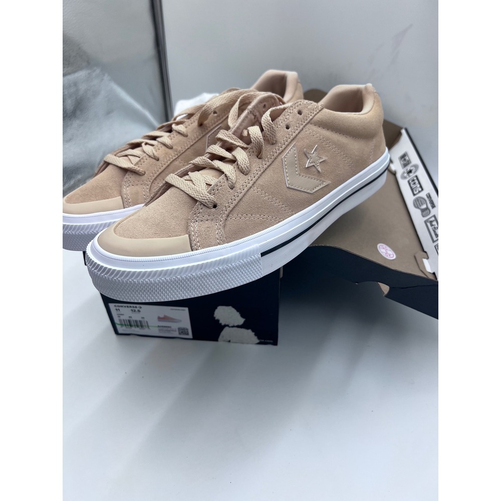 Converse Star Player 76 Suede Skate Shoes Mens 11 Sand Dune Tan A05353C